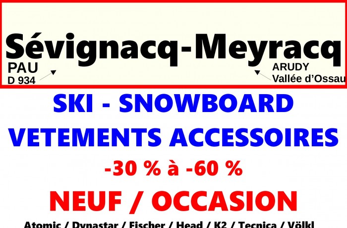 Dépôt Vente - Déstockage Ski Snow Vêtements Accessoires